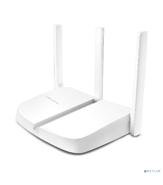 Маршрутизатор Mercusys MW305R Wi-Fi роутер 300 Мбит/с 2,4 ГГц, 1 порт WAN 10/100 Мбит/с + 4 порта LAN 10/100 Мбит/с, 2 фиксированные антенны