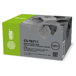 Бункер Cactus CS-T6711 (C13T671100 емкость для отработанных чернил) для Epson WorkForce WF-3620DWF/WF-3640DTWF/WF-7110DTW