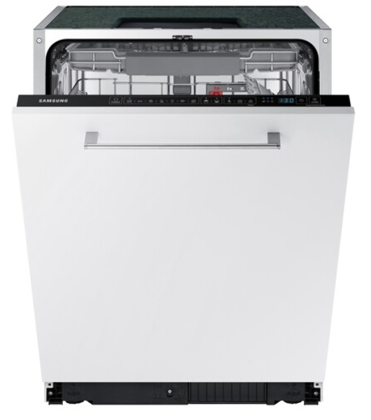 Встраиваемая посудомоечная машина Samsung DW60A6092BB/WT, черный, 59.8 см, 14 компл., 46 дБ, класс A