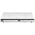 Плитка электрическая индукционного типа с двумя конфорками Endever Skyline IP-69, белый, мощность 1800 Вт+1300 Вт, диаметр посуды 12-26 см, 2 шт/уп, фото4