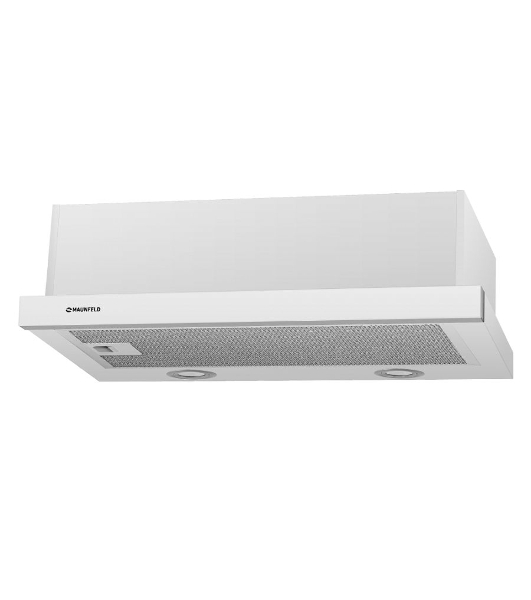 Вытяжка встраиваемая Maunfeld VS Light Glass 60 белый, 60 см, 520 куб. м/ч, 56 дБ