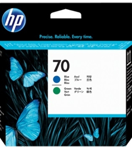 Печатающая головка HP C9408A cyan/green DJ Z2100/Z3100 PS Pro B9100