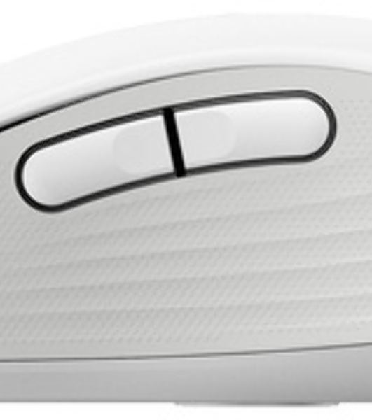 Мышь беспроводная Logitech Signature M650 белый, 4000 dpi, радиоканал, Bluetooth, USB, кнопки - 5