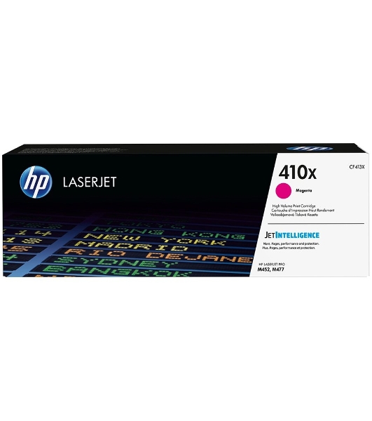 Тонер Картридж HP 410X CF413X пурпурный для HP LJ Pro M452/M477 (5000 стр.)