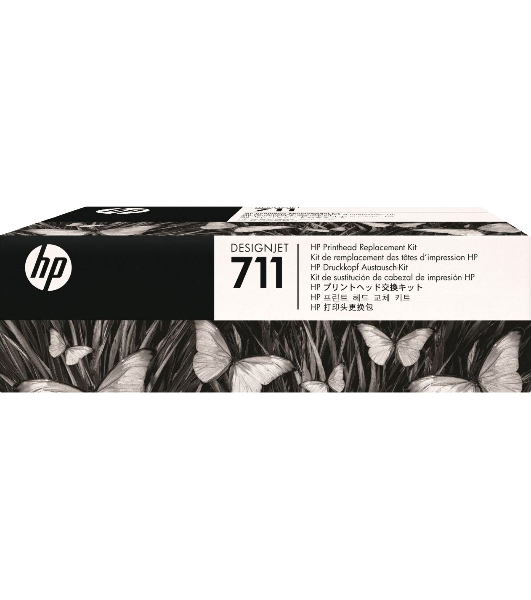 Комплект для замены печатающей головки HP 711 C1Q10A для HP Designjet T120/T520