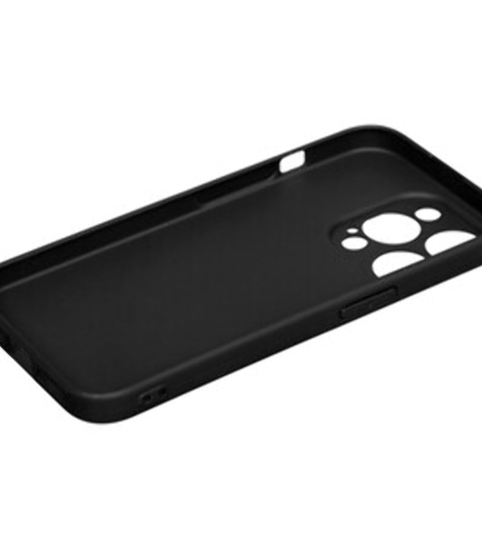 Чехол (клип-кейс) BoraSCO для Apple iPhone 15 Pro черный