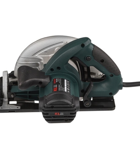Профессиональная пила циркулярная KLPRO KLDAT18501 1350 w 190мм (сеть, 1350Вт, 5000об/мин, 190мм, 20мм)