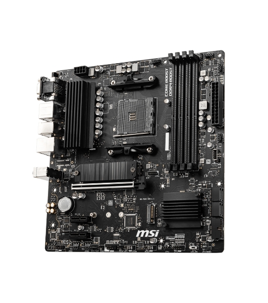Материнская плата MSI B550M PRO-VDH, AM4, AMD B550, 4xDDR4, 4xSATA, 2xM.2, 1xPCI-E 4.0 x16, 2xPCI-E x1, 1xDP, 1xHDMI, 1xVGA, 1x 1Gb LAN, 2xUSB 2.0, 4xUSB 3.2 Gen 1, 3x3.5 мм, 7.1, Micro-ATX