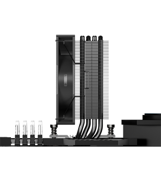 Кулер для процессора PCcooler RT400 BK CPU COOLER