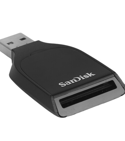 Кард-ридер SanDisk SDDR-C531-GNANN/черный/SD,SDHC,SDXC,microSD,microSDHC/microSDXC/USB 3.2 Gen 1/пластик
