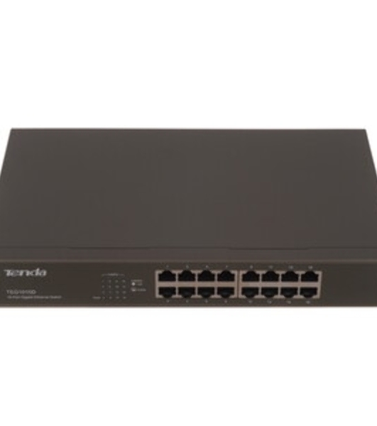 Коммутатор Tenda TEG1016D 16-Port 10/100/1000 Gigabit Switch