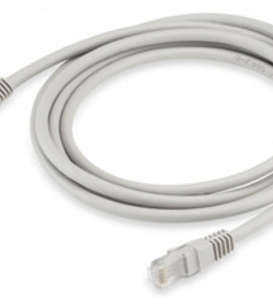 Патч-корд Buro Basic UTP 4 пары cat6 CCA molded 2м серый RJ-45 (m)-RJ-45 (m)