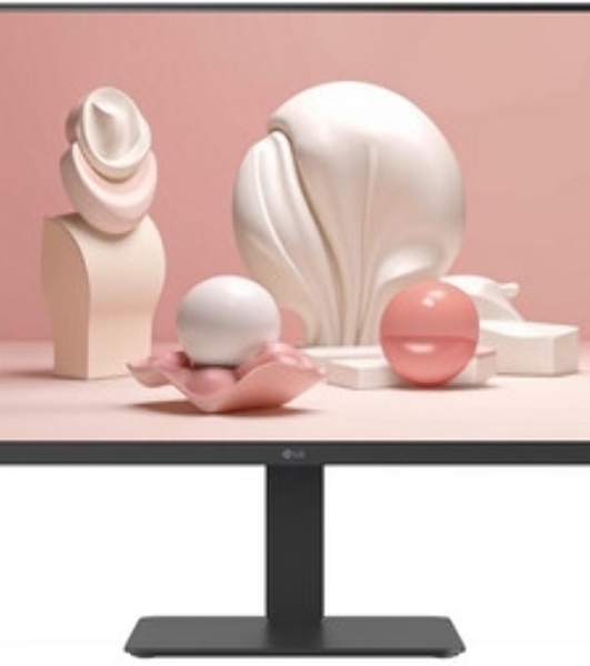 Монитор 27' LG 27BA65QB-B IPS 2560x1440, 100 Гц, 5 мс, 16:9, 350 кд/м², 2xHDMI 2.0, DP 1.4, USB-C (65 Вт), USB Hub (2x USB 3.0), динамики (2x5 Вт), HDR10, черный