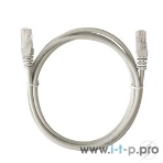 Шнур коммутационный Rexant патч-корд, U/UTP RJ45-RJ45 CAT 5e, PVC, серый, 1,5м, фото 1
