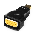 Переходник miniDisplayPort - VGA, Cablexpert A-mDPM-VGAF-01, 20M/15F, черный, пакет, фото4