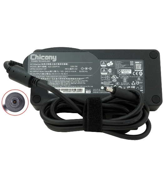 Блок питания (сетевой адаптер) для ноутбуков Acer 19.5V 16.92A 330W 5.5x1.7мм