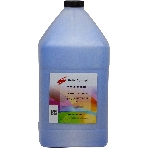 Тонер Static Control OKIUNIV3-1KG-C голубой флакон 1000гр. для принтера Oki C3300N/5500, фото 1