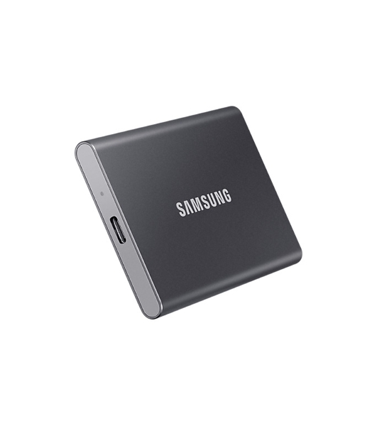 Внешний SSD Samsung T7, 2TB, USB 3.2 Gen 2 Type-C, R/W 1050/1000, титан