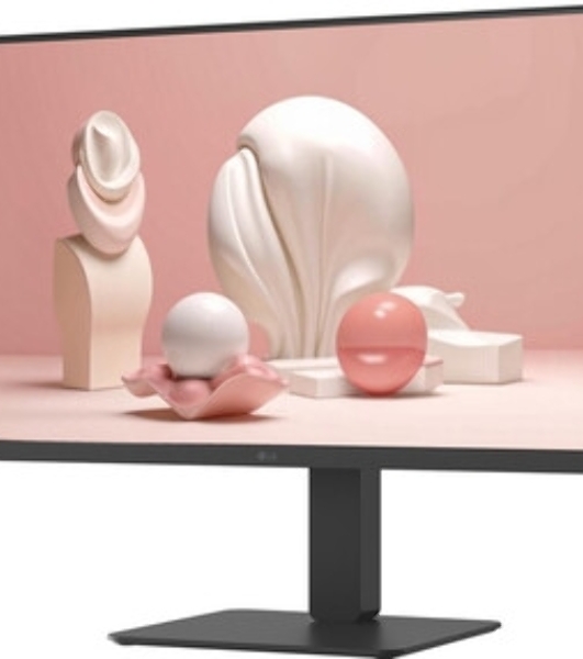 Монитор 27' LG 27BA65QB-B IPS 2560x1440, 100 Гц, 5 мс, 16:9, 350 кд/м², 2xHDMI 2.0, DP 1.4, USB-C (65 Вт), USB Hub (2x USB 3.0), динамики (2x5 Вт), HDR10, черный