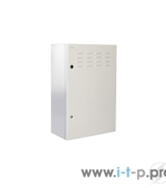Шкаф настенный ЦМО ШТВ-Н-6.6.3-4ААА 6U 600x330 мм пер. дв. стал. лист несъемные бок. пан. 57 кг серый