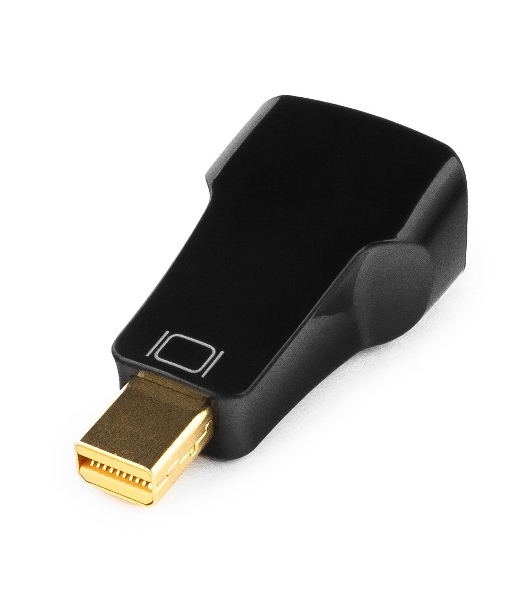 Переходник miniDisplayPort - VGA, Cablexpert A-mDPM-VGAF-01, 20M/15F, черный, пакет