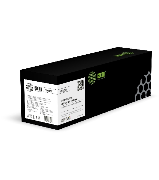 Картридж лазерный Cactus CS-C067Y (067Y) желтый (1250 стр.) для Canon i-SENSYS LBP631Cw/LBP633Cdw/MF651Cw/MF655Cdw/MF657Cdw