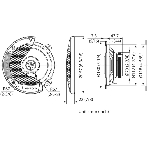 Колонки автомобильные Kenwood KFC-S1366 260Вт 89дБ 4Ом 13см (5дюйм) (ком.:2кол.) коаксиальные двухполосные, фото4