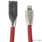 Кабель Cablexpert для Apple CC-G-APUSB01R-1M, AM/Lightning, серия Gold, длина 1м, красный, блистер, фото3