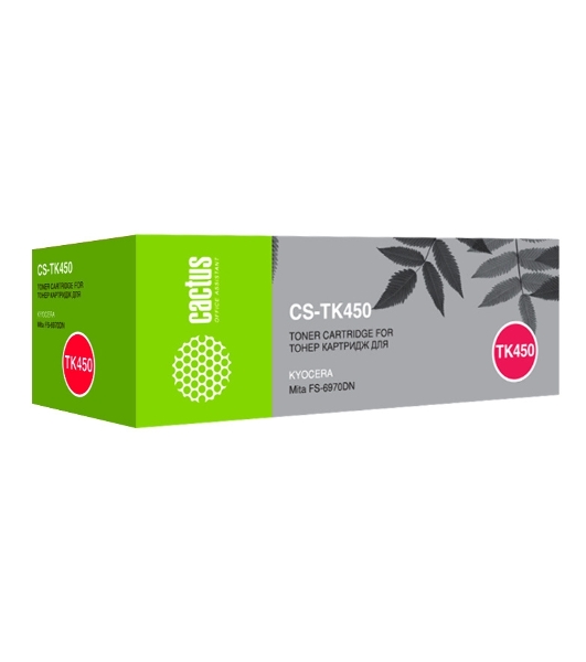 Картридж лазерный Cactus CS-TK450 черный (15000 стр.) для Kyocera Mita FS-6970DN
