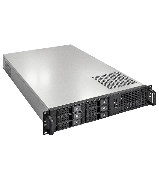 Серверный корпус ExeGate Pro 2U660-HS06 (RM 19', высота 2U, глубина 660, БП 1200ADS, 6xHotSwap, USB)