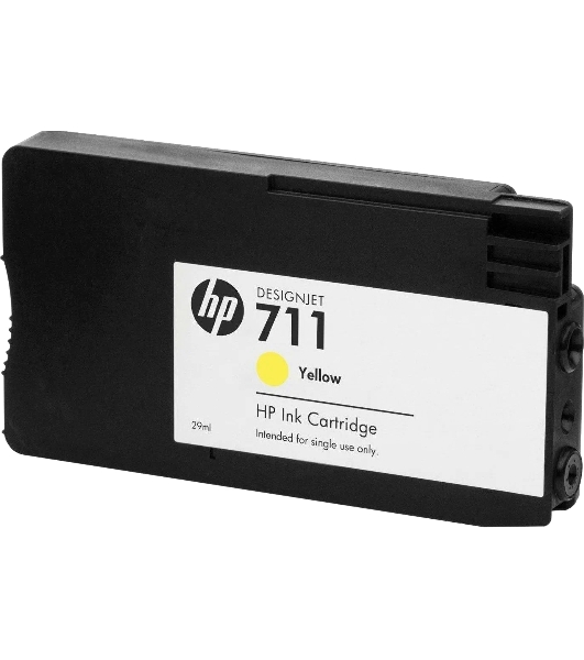 Картридж струйный HP №711 CZ136A желтый x3уп. для HP DJ T120/T520 (29мл)