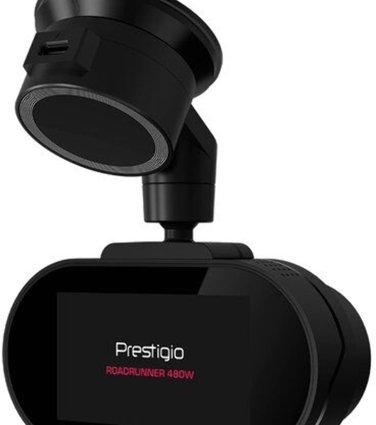 Видеорегистратор Prestigio RoadRunner 480W, 3840x2160, 3', Wi-Fi, G-сенсор, датчик движения