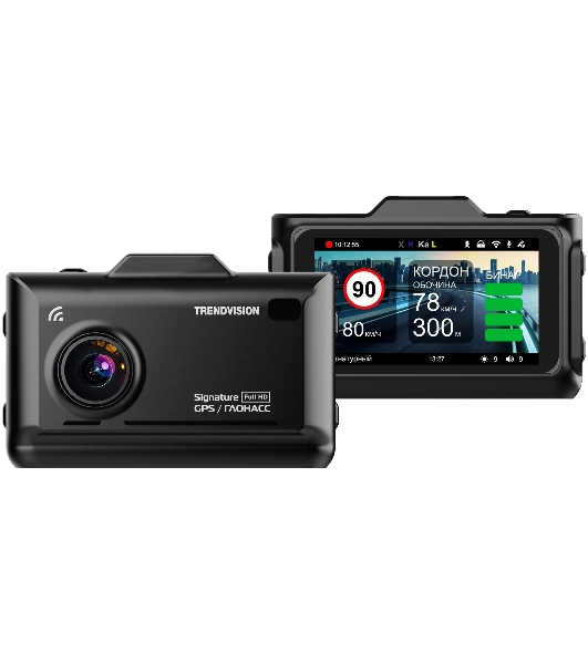 Видеорегистратор с радар-детектором TrendVision Combo F10 GPS ГЛОНАСС