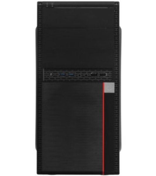 Компьютерный корпус Minitower ExeGate MA-371X Black, mATX (UN400, 120мм) 2хUSB+2хUSB 3.0, Audio
