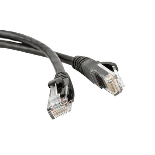 Патч-корд Lanmaster LSZH UTP кат.5e, 1.5 м, черный