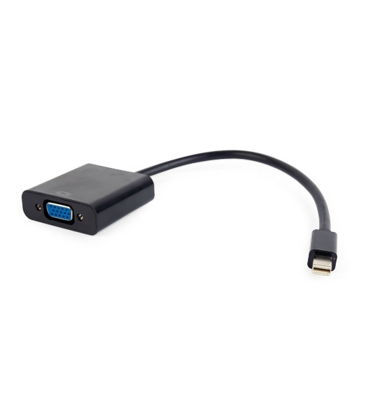 Переходник miniDisplayPort - VGA, Cablexpert A-mDPM-VGAF-02, 20M/15F, длина 15 см, черный, пакет