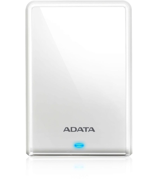Внешний HDD 2.5' ADATA HV620S, 2TB, USB 3.2 Gen 1 Type-A, 5400 rpm, белый