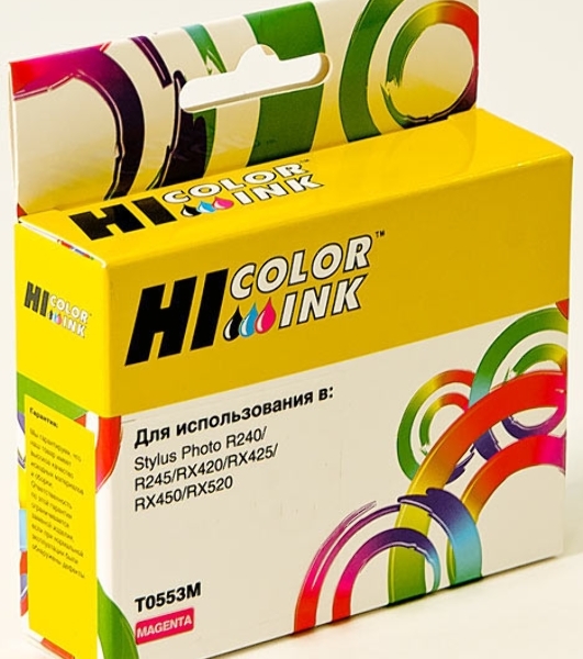 Картридж Epson Stylus Photo R240/RX420/RX520 (Hi-black) new, C13T055340, M