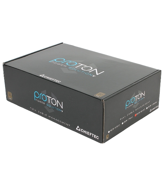 Блок питания Chieftec Proton BDF-850C, 850Вт, 80 PLUS Bronze, 140мм, модульный, черный