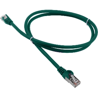 Патч-корд LANMASTER LAN-PC45/S5E-5.0-GN FTP вилка RJ-45-вилка RJ-45 cat.5е 5м зеленый LSZH (уп.:1шт)