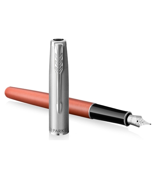 Ручка перьевая Parker Sonnet Essentials SB F545 (CW2169228) LaqOrange CT, F, сталь нержавеющая, подарочная коробка