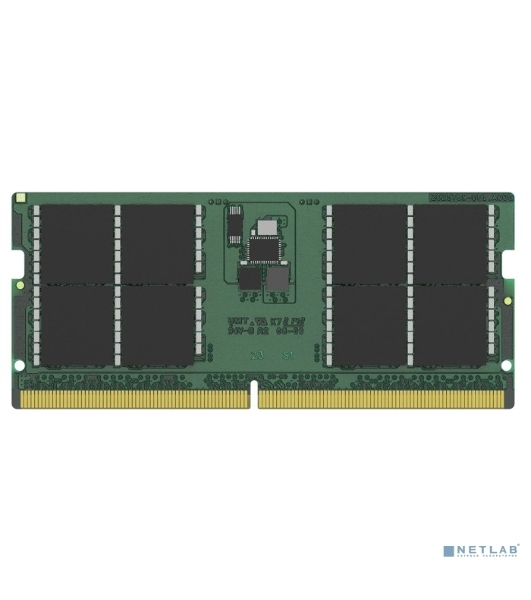 Оперативная память Kingston ValueRAM, DDR5, 32GB (1x32GB), 5600MHz, CL46, SO-DIMM