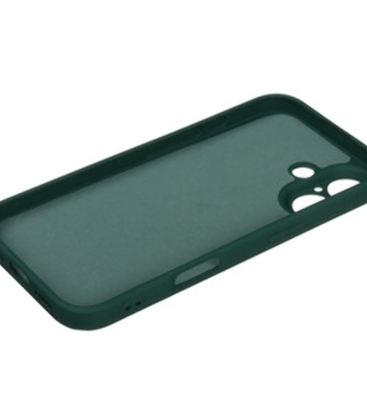 Чехол (клип-кейс) BoraSCO для Apple iPhone 16 Plus Microfiber Case черный (73687)