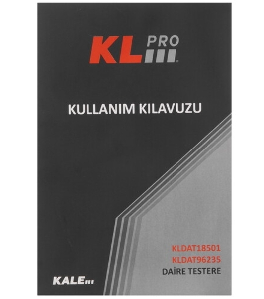 Профессиональная пила циркулярная KLPRO KLDAT18501 1350 w 190мм (сеть, 1350Вт, 5000об/мин, 190мм, 20мм)