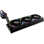 Кулер с водяным охлаждением Formula V Line ICE JET GLOW 360 WH, 360мм, 3x120мм, ARGB fans, LGA115X/1200/1700/1851, AM4/AM5, фото9