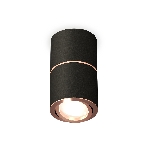 Светильник Ambrella Light XS7402200 SBK/PPG черный песок/золото розовое полированное MR16 GU5.3 (C7402, A2073, C7402, N7005), фото4
