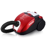 Пылесос Centek CT-2511 красный/черный, 400/2000 Вт, уборка сухая, пылесборник мешок, 2 л, фото 1