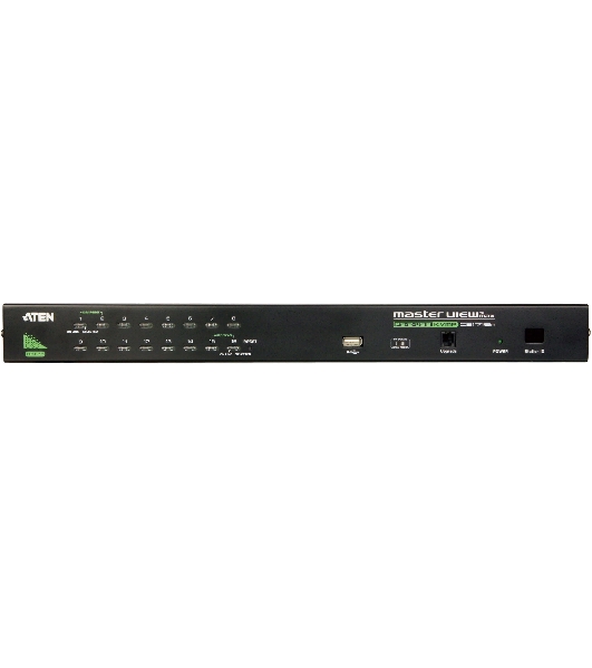 Переключатель KVM ATEN CS1716A-AT-G 16-port, USB, rackmountable, в компл. кабели 2x1.8м