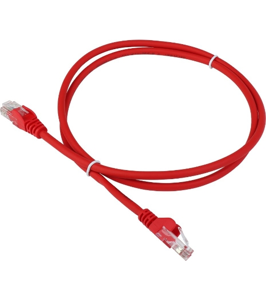 Патч-корд LANMASTER LSZH UTP cat.5e, 7.0 м, красный
