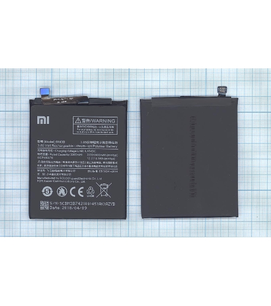 Аккумуляторная батарея BM3B для Xiaomi MDE5, Mix 2 3300mAh 3,85V